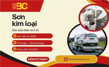 TUYỂN 02 NAM ĐƠN HÀNG SƠN KIM LOẠI