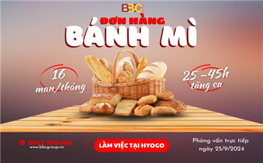 TUYỂN 06 NỮ LÀM BÁNH MÌ