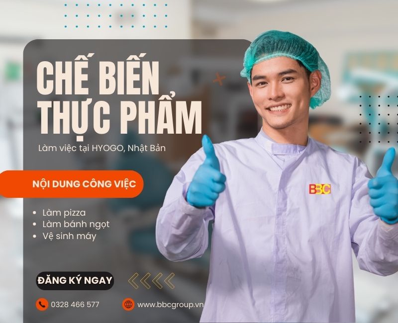 ĐƠN HÀNG CHẾ BIẾN THỰC PHẨM HYOGO