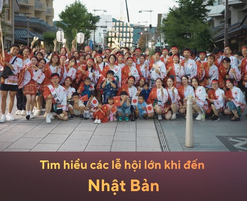 TÌM HIỂU CÁC LỄ HỘI LỚN KHI SANG NHẬT BẢN