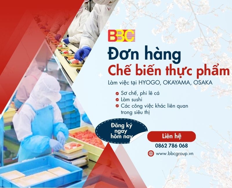 ĐƠN HÀNG TOKUTEI CBTP KANSAI