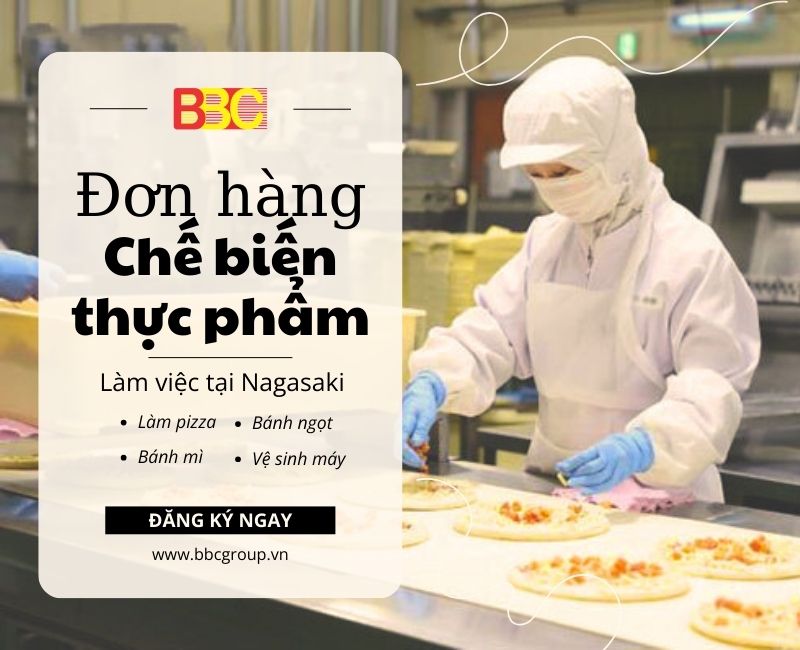 ĐƠN HÀNG CHẾ BIẾN THỰC PHẨM NAGASAKI
