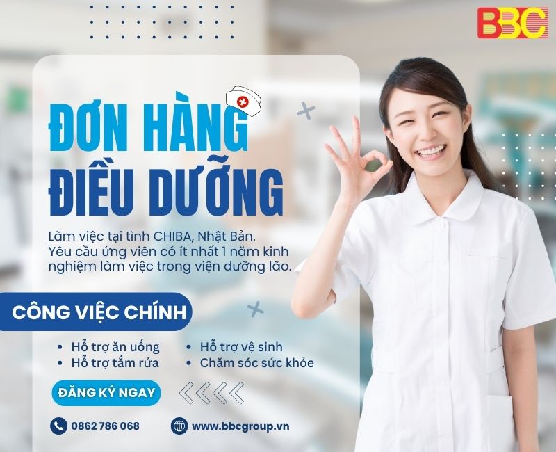 ĐƠN HÀNG TOKUTEI ĐIỀU DƯỠNG CHIBA